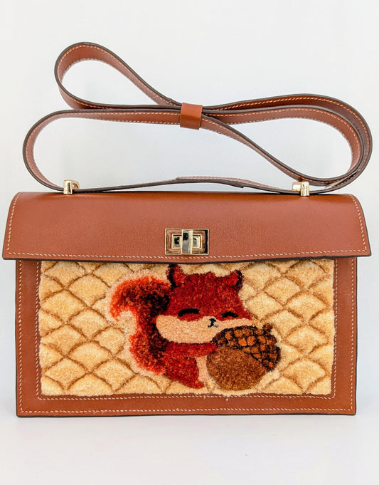 The Autumn Squirrel Crossbody